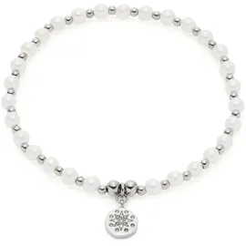 LEONARDO Pelena CIAO Armband Edelstahl weiß 021176 Größe 16,5 cm
