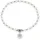 LEONARDO Pelena CIAO Armband Edelstahl weiß 021176 Größe 16,5 cm