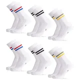 Danish Endurance Tennis Crew Socken 6er Pack Bunt 39-42