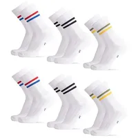 Danish Endurance Tennis Crew Socken 6er Pack Bunt 39-42