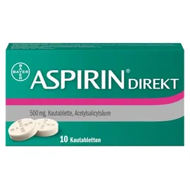 Bayer ASPIRIN Direkt Kautabletten 10 St