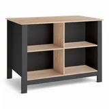 BASIC by Balculina Kochinsel Sugar 124 x 90 x 75 cm Grau