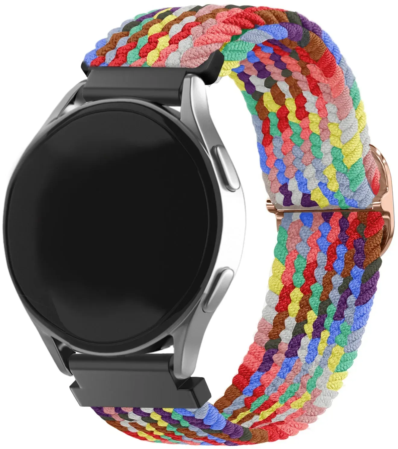 Strap-it Gard Pro Health 4 smartwatch Armband Nylon für Gard Pro Health 4 Smartwatch - Farbenfroh - Elastisch