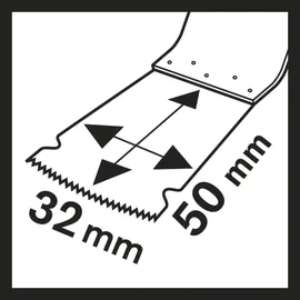 Bosch SAIZ 32 EPB Tauchsägeblatt 50 x 32 mm 1 Stück