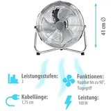 Grafner 41 cm Bodenventilator Silber