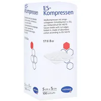 + Prisoma GmbH ES-KOMPRESSEN unsteril 5x5 cm 8fach