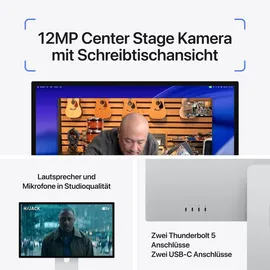 Apple Studio Display XDR 27" Nanotexturglas mit neigungs- und höhenverstellbarem Standfuß