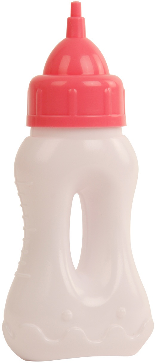 Schildkröt-Puppen - Puppenzubehör MILCHFLASCHE in weiß/pink
