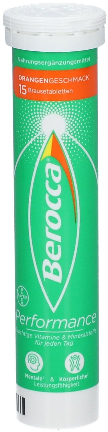 Berocca® Performance Brausetabletten 15 St 15 St Brausetabletten