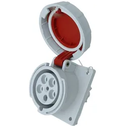 Einbausteckdose schräg 63A/5P 400V IP67 Steckdose 8833