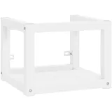 vidaXL Badezimmer Wand-Waschtischgestell Weiß 40x38x31 cm Eisen