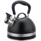 OEM Stahl-gaskessel 1.8L klein Induktion, Schwarz Kinghoff Kh-1858