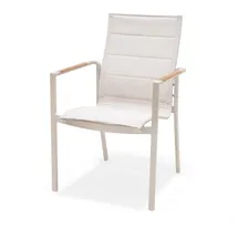 Primaster Gartenstuhl Padua 59 x 59 x 88 cm weiß