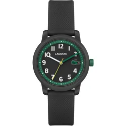Quarzuhr LACOSTE "LACOSTE.12.12 KIDS", schwarz, Armbanduhren, Kinder, Armbanduhr, Kinder, Mädchen, Jungen, Geschenk, Geburtstag, Schulanfang
