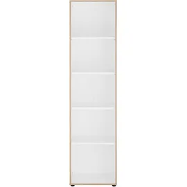 vogl möbelfabrik Trelle Aktenregal 46 cm x 35 cm x 186 cm weiß