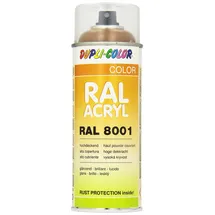 MOTIP Dupli-Color 366208 RAL-Acryl-Spray 8001, Ockerbraun Glanz