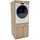 craftpak Waschmaschinenschrank 63 x 162 x 67 cm Beige/Braun