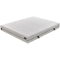 Yatas Bedding Royal Comfort 7- atmungsaktiv - Matratze 200x200 - Öko Tex-Zertifiziert- H3 -höhe 22cm-Komfortschaummatratze