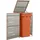 deluke Mülltonnenbox JAGU 115 x 69 x 77,5 cm orange