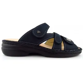 Finn Comfort Ventura-S Nubuk nautic Pantolette Blau - 41