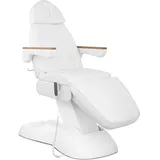 Physa Elektrische Kosmetikliege 3 Motoren 300 W 203 x 62 x 64-86 cm 150 kg weiß Behandlungsliege Kosmetikstuhl Therapieliege Massageliege Weiss