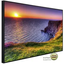Papermoon Infrarotheizung Sonnenuntergang an den Moher Cliffs 600 W bunt