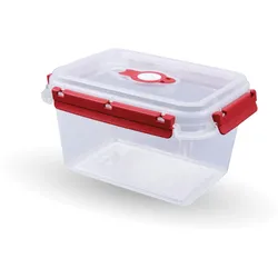 Bestlivings Frischhaltebox mit Deckel - Fresh System 1,5  Liter - Lunchbox - Rot