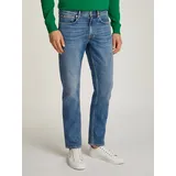 Tommy Hilfiger "CORE DENTON", Herren, Gr. 30, Länge 30, blau (light blau), Denim/Jeans, Obermaterial: 94% Baumwolle, 4% Elastomultiester, 2% Elasthan, straight fit, Jeans Straight-Jeans