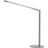 Hansa Schreibtischleuchte Aura silber H.max.420mm Standfuß m.LED HANSA