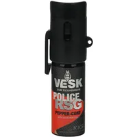 Pfefferspray 15ml Breitstrahl VESK Police RSG Pepper-Cone mit seitlichem Clip zur Tierabwehr