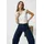 Pieces Pcolline SL LACE V-NECK TOP WVN Noos - XL