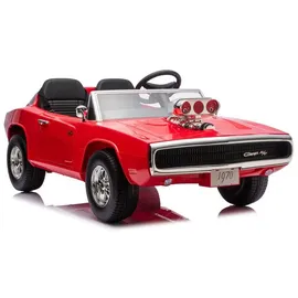 Wisam® Dodge Charger R/T DLS-K12 Kinder-Elektroauto rot (24V7Ah)