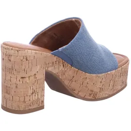 TAMARIS Damen Pantoletten 20937-37, 20937-38, 20937-39, 20937-40, 20937-41, 20938-37, 20938-38, 20938-39, 20938-40, 20938-41 TAM-1-27227-42 DENIM 3... - 38 EU