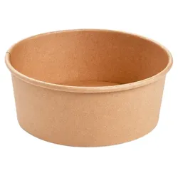 50 Salatschalen Snackschalen PAP/PE kraft Ø150mm 750ml