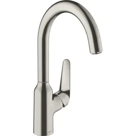 Hansgrohe Focus M42 220 1 jet messing edelstahl Finish 71802800