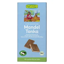 Rapunzel Vollmilch Schokolade Mandel-Tonka HIH bio