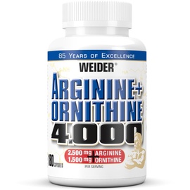 WEIDER Arginine + Ornithine 4.000 Kapseln 180 St.