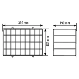 ESYLUX Schutzkorb SLB 21 BASKET GUARD