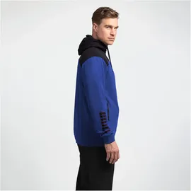 Select Oxford Kapuzen-Sweatjacke blau schwarz 4XL