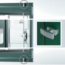 Biohort Europa 1 1,72 x 0,84 m dunkelgrün