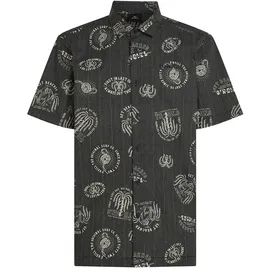 O'Neill Print Hemd Schwarz M