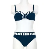SUNFLAIR Bügel-Bikini Damen Blau 42 Cup E