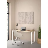 INOSIGN »Sign Arbeitstisch, Sekretär, Bürotisch,« Cleanes Design, Metallbeine, Breite 120 oder 150 cm