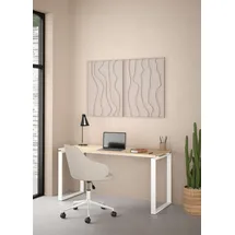 INOSIGN »Sign Arbeitstisch, Sekretär, Bürotisch,« Cleanes Design, Metallbeine, Breite 120 oder 150 cm