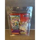 Nintendo Pokémon Karten Booster 2er Pack Blister Stürmische Funken / Entwicklungen in Paldea