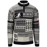 Dale of Norway History Sweater Blau / Weiß XXL