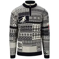 Dale of Norway History Sweater Blau / Weiß XXL