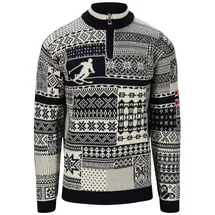 Dale of Norway History Sweater Blau / Weiß XXL