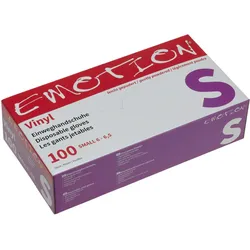 Efalock Emotion Vinyl-Einweghandschuhe S 100 Stück