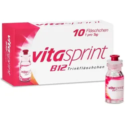 Vitasprint B12 Trinkfläschchen, für mehr Energie 10 St
